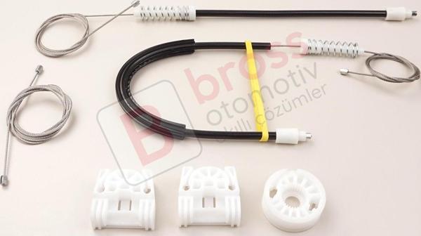 Mercedes C Class W204 S204 2006-2014 E W212 S212 2009-2016 4/5 Kapı İçin Ön Sağ Cam Kriko Tamir Seti - Image 1