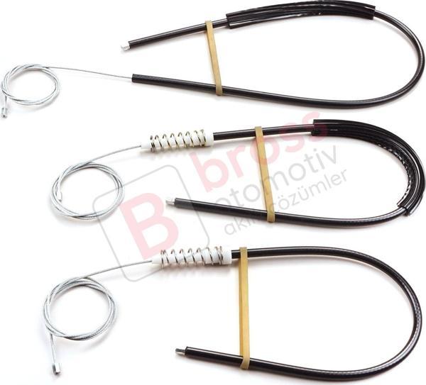Audi A8 S8 Quattro MK2 D3 4E2 4E8 2002-2010 4E0837461B İçin Elektrikli Ön Sol Cam Kriko Tamir Seti - Image 1