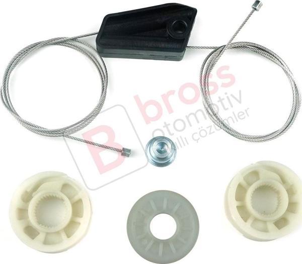 Mini Cooper R52 R57 2004-2015 Cabrio 51377111017 İçin Elektrikli Arka Cam Kriko Tamir Seti - Image 1