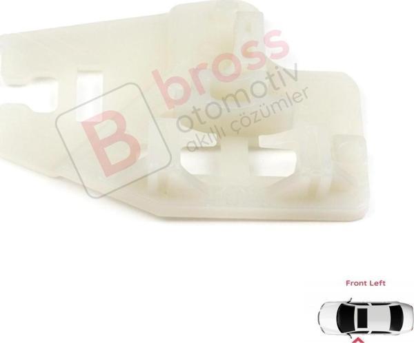 BMW E46 X5 İçin Ön Sol Kapı Cam Kriko Klipsi 51337020660 - Image 1