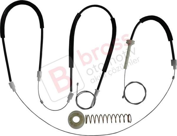 Porsche 911 996 1997-2005 Boxster 986 1996-2004 99654207504 İçin Elektrikli Ön Sol Cam Kriko Seti - Image 1