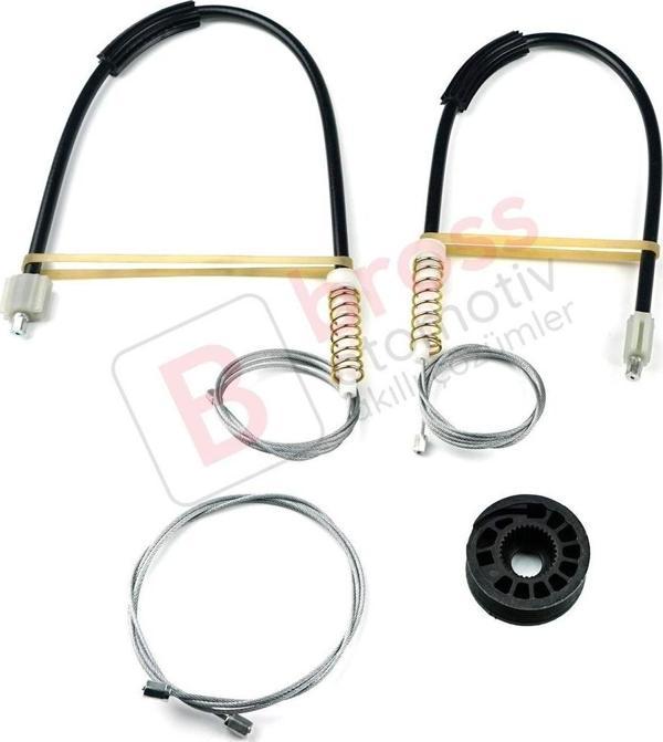 Mercedes C Class W205 S205 2013-2023 İçin Elektrikli Ön Sağ veya Sol Kapı Cam Kriko Tamir Seti - Image 1