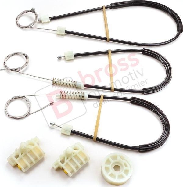 Renault Laguna MK3 2007-2015 5-Kapı 807000002R İçin Elektrikli Ön Sağ Cam Kriko Tamir Seti - Image 1