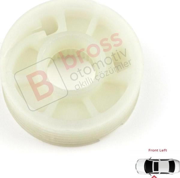 Citroen C4 MK1 için Ön Sol Cam Kriko Makarası 9221V1 - Image 1