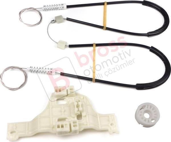 Renault Megane MK3 2008–2017 5-Kapı 827200003R İçin Elektrikli Arka Sağ Cam Kriko Tamir Seti - Image 1