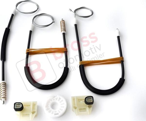 Seat Leon MK1 1999-2006 Toledo MK2 1998-2004 4/5 Kapı 1M0837461A 62A İçin Ön Cam Kriko Tamir Seti - Image 1
