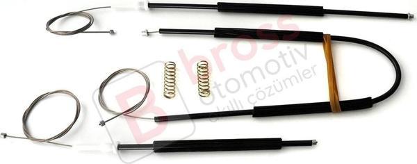 Seat Leon MK3 5F 5F1 5F8 2012-2020 4/5 Kapı 5F4837461 62 İçin Elektrikli Ön Cam Kriko Tamir Seti - Image 1