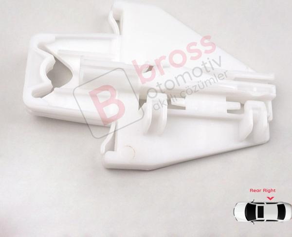 Seat Toledo Leon Skoda Fabia İçin Sağ Arka Cam Kriko Tamir Klipsi - Image 1