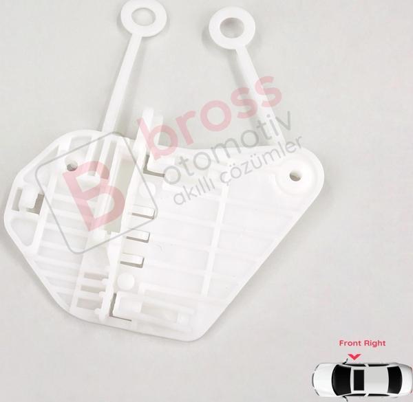 Smart Fortwo 1 İçin Ön Sağ Kapı Cam İndirme Kaldırma Mekanizması Klipsi - Image 1