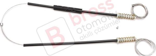 Toyota Carina E Corona Caldina T190 1992-1997 4/5 Kapı İçin Elektrikli Arka Sol Cam Kriko Tamir Seti - Image 1