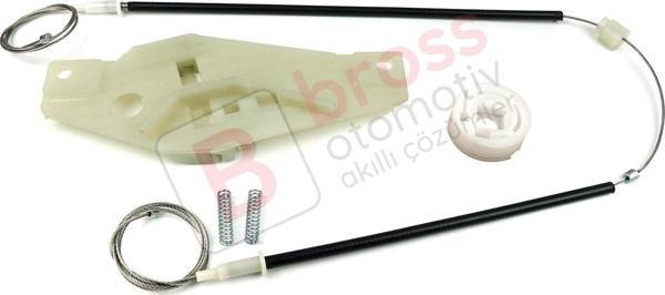 Toyota Corolla E10 AE100 E100 1991-1999 3/4/5 Kapı 6981002051 İçin Ön Sağ Cam Kriko Tamir Seti - Image 1