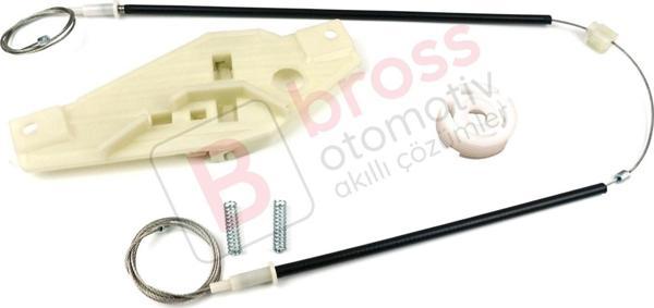Toyota Corolla E10 AE100 E100 1991-1999 3/4/5 Kapı 6980212140 İçin Ön Sol Cam Kriko Tamir Seti - Image 1
