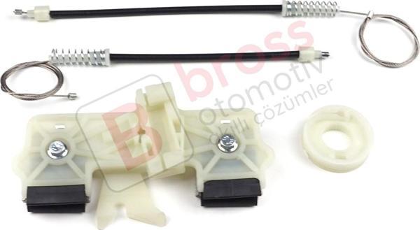 Ford Fiesta MK6 CB1 CCN JA8 JR8 2008-2017 4/5 Kapı 1568365 İçin Elektrikli Ön Sağ Cam Kriko Tamir Se - Image 1