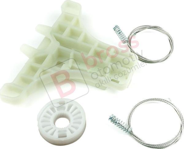 Hyundai IX35 Tucson MK2 LM 2009-2016 Kia Sorento XM İçin Elektrikli Arka Sağ Cam Kriko Tamir Seti - Image 1