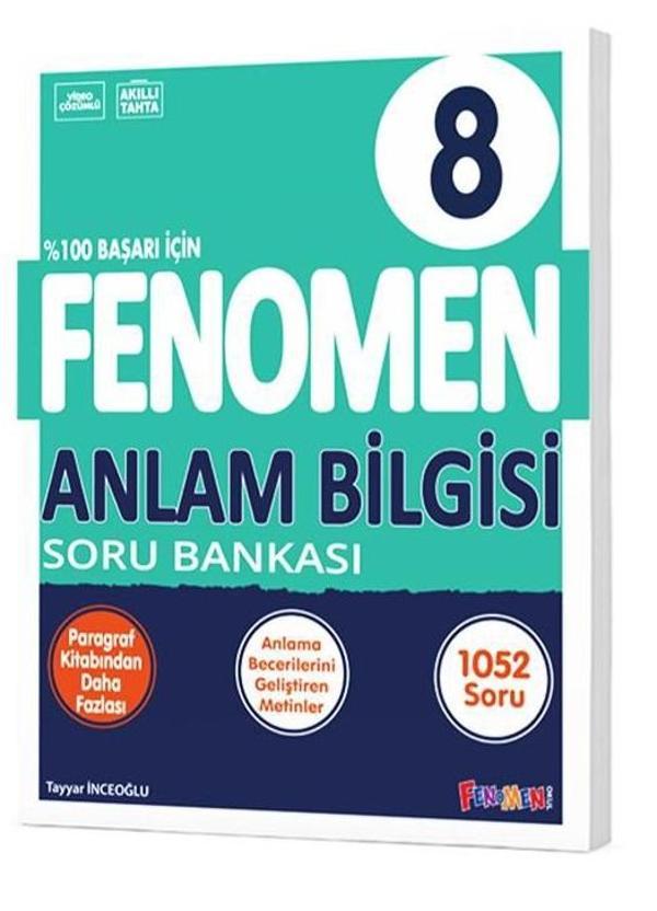 Fenomen Okul 2024 8. Sınıf Anlam Bilgisi Soru Bankası - Image 1