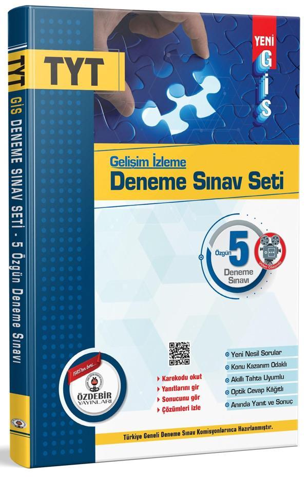Özdebir Yayınları 2024 Tyt 5 Li Gelişim İzleme Sınavı Deneme Sınav Seti - Özdebir Yayınları - Image 1