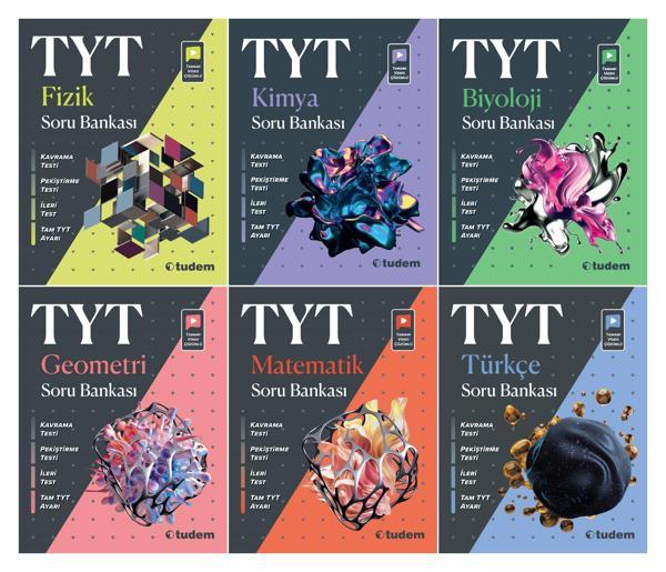 Tudem Tyt Sayısal Soru Bankası Seti 6 Kitap 2023 - Tudem Yayınları - Ders Kitapları - Image 1