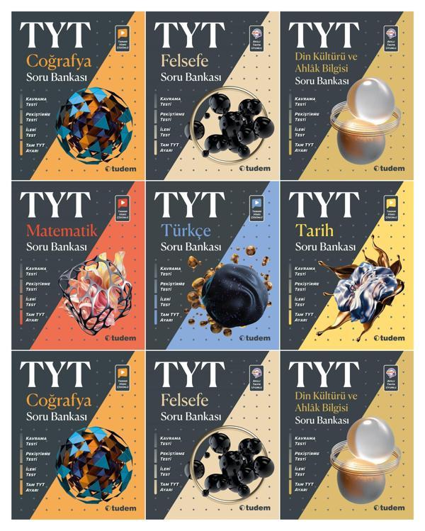 Tudem Tyt Sözel Soru Bankası Seti 5 Kitap 2023 - Tudem Yayınları - Ders Kitapları - Image 1