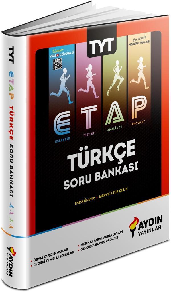 Aydın 2024 Tyt Türkçe Etap Soru Bankası - Aydın Yayınları - Image 1