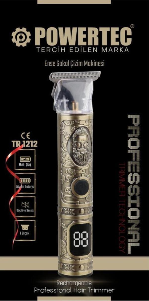 Powertec TR-1212 Sakal Tıraş Makinası - Image 1