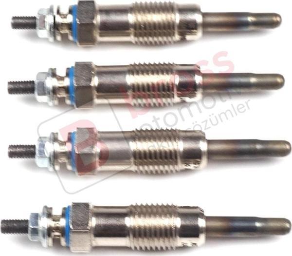 Fiat Renault Opel İçin 4 Adet Isıtma Bujisi GX66, 7088988, GV666 - Image 1