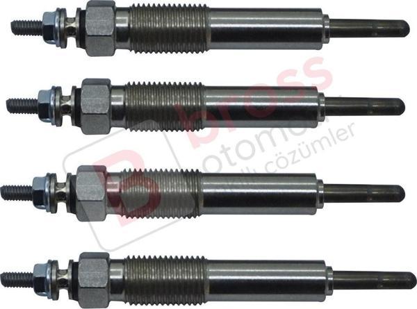 Mitsubishi Canter Rosa 4D30 için 4 Adet Isıtma Bujisi 20.5 Volt ME017010, GJ54MI - Image 1
