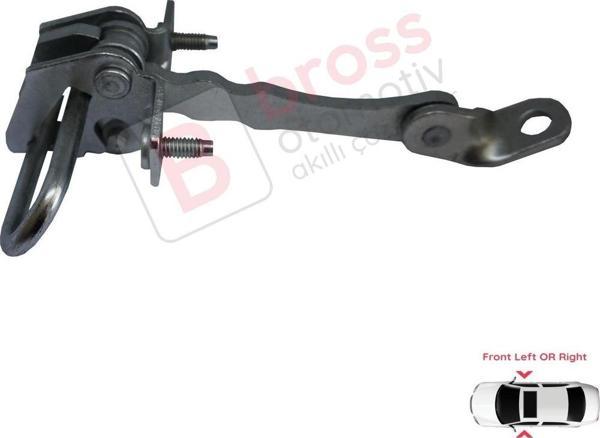 Alfa Romeo 147 937 2001-2010 GT 937 2003-2010 İçin Ön Sağ veya Sol Kapı Gergi Yayı 50512115 - Image 1