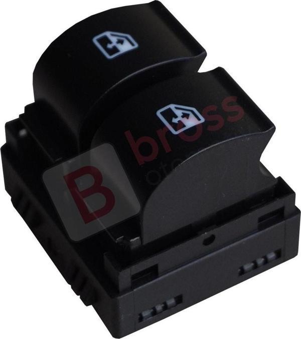BDP1026 Fiat Linea için Cam Düğmesi Anahtarı Ön Sol Çiftli 735442329 - Image 1