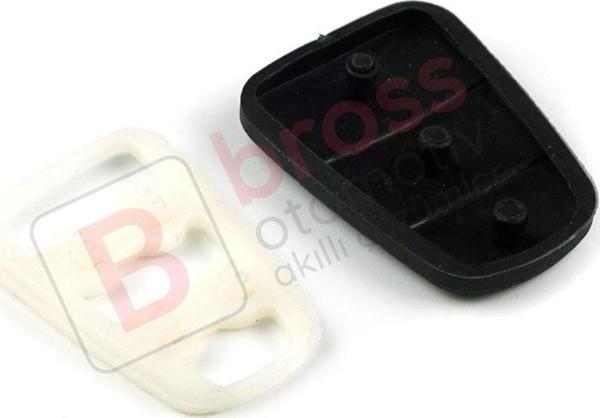 BDP1124 Hyundai Kia için Sustalı Anahtar Kumanda 2 Buton Ped Tuş Lastiği - Image 1