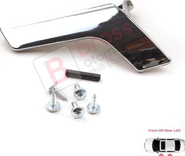 Mercedes W204 için İç Kapı Açma Kolu Sol 2047201171 PARLAK - Image 1