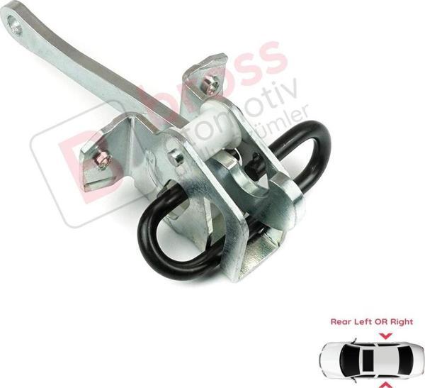 BMW 5 Serisi E34 7 Serisi E32 için Arka Sağ veya Sol Kapı Gergisi 51228168090 - Image 1