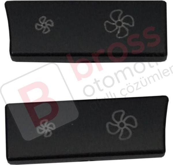 BMW 5 Serisi F10 F11 F01 F02 F03 F04 İçin 2 Parça Klima 9233635; 9233644; 9229602 Düğme Kapağı - Image 1