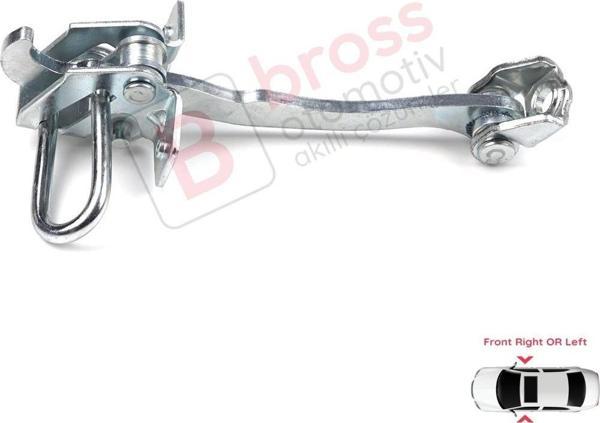 Opel Astra G 1998-2009 4/5 Kapı İçin Ön Sağ veya Sol Kapı Gergi Yayı 160249 24434086  - Image 1