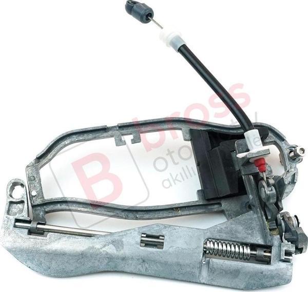BMW X5 E53 2000-2006 İçin Ön Sol Kapı Kolu Metal Taşıyıcı Mekanizma Braketi 51218243615 - Image 1
