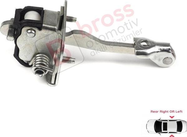 Bross Otomotiv Peugeot 5008 3008 Citroen DS5 DS 5 İçin Arka Sağ veya Sol Kapı Gergi Yayı 9181Q1 - Image 1