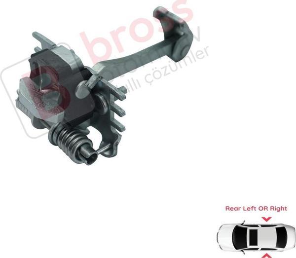 Citroen C3 MK2 SC A51 2009-2016 İçin Arka Sağ veya Sol Kapı Gergi Yayı 9181Q5 - Image 1