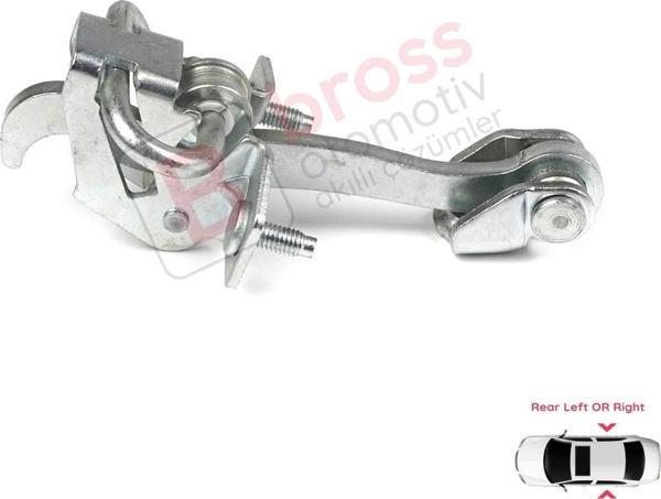 Opel Vectra C Signum İçin Arka Kapı Gergi Yayı 5160246; 9229751 - Image 1