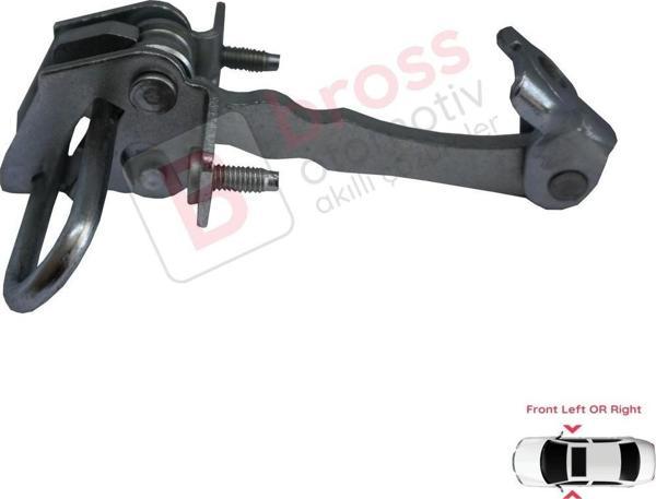 Fiat 500 500C 500/595/695 Abarth İçin Ön Sağ veya Sol Kapı Gergi Yayı 51782989  - Image 1