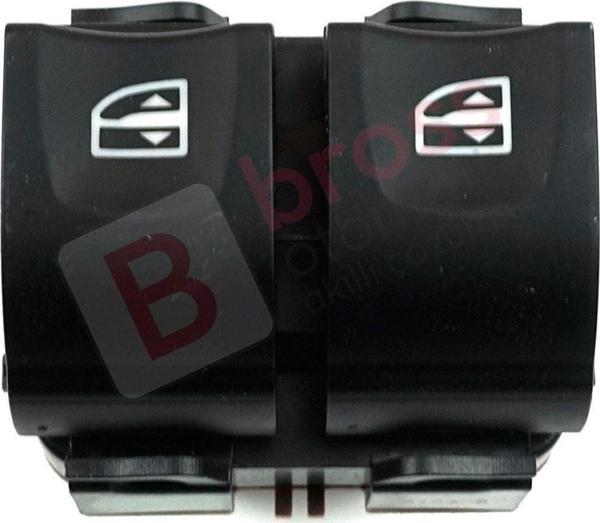 Renault Captur 1 Clio 4 Trafic 3 Dacia Lody Duster  İçin Sol Ön İkili Cam Açma Düğmesi 254113300R - Image 1