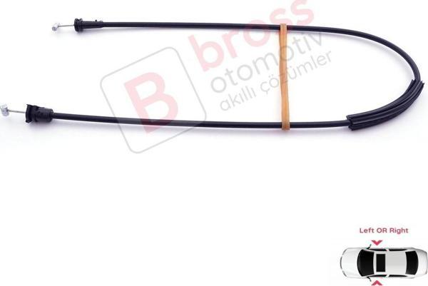 Renault Clio MK2 için Ön Kapı Kilit İç Açma Teli 7700413048 - Image 1