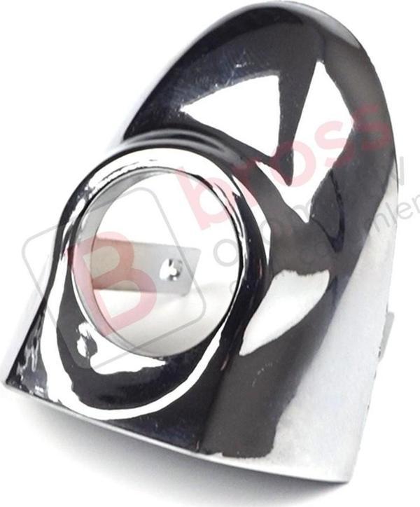 Fiat Egea için Krom Kaplama Plastik Ön Sol Dış Kapı Kolu Uç Parçası Anahtar Delikli 735635866 - Image 1