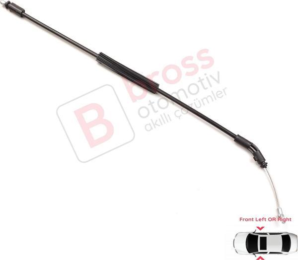 Renault Fluence İçin Ön Dış Kapı Açma Teli 805032702R - Image 1