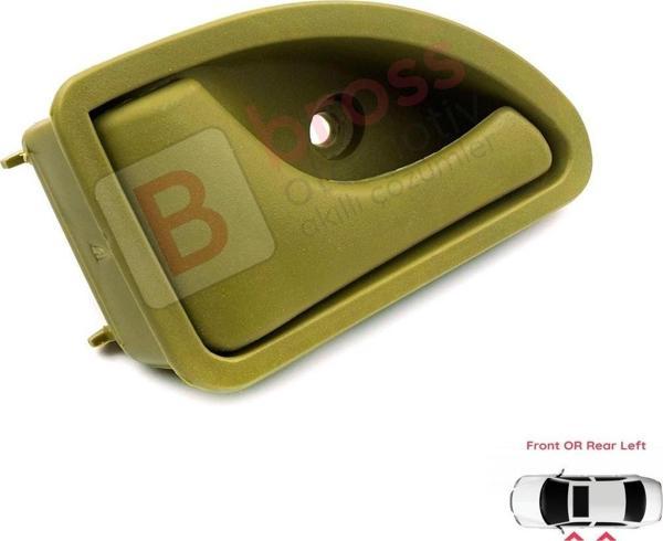Renault Kangoo Twingo için Sol Hardal Rengi İç Açma Kapı Kolu 7700309313 - Image 1