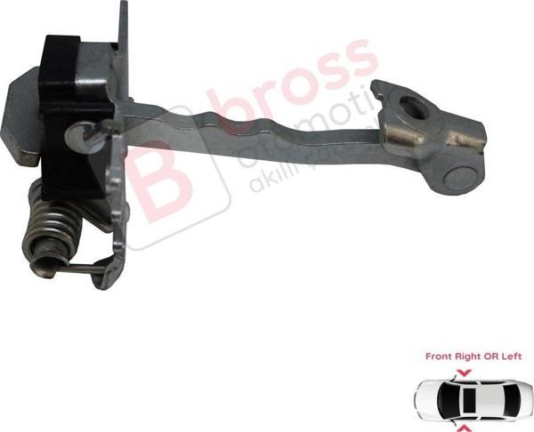 Renault Laguna MK3 X91 2007-2015 İçin Ön Sağ veya Sol Kapı Gergi Yayı 804310001R  - Image 1