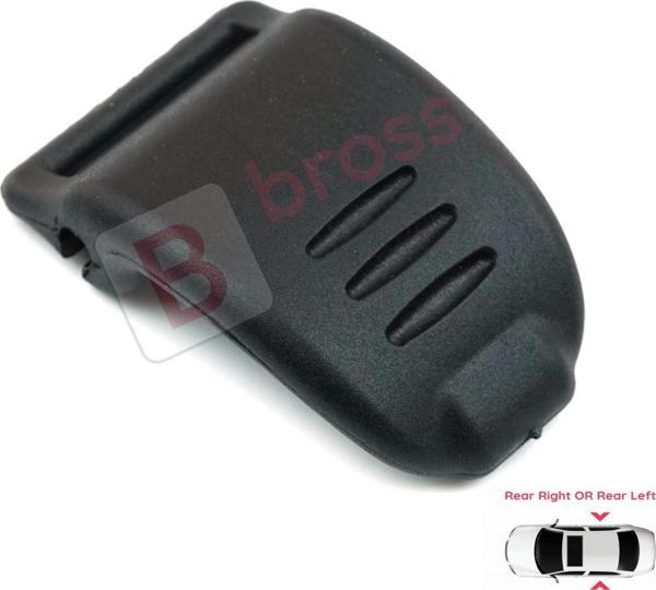 Renault Megane 2 Scenic 2 Grand Scenic 2 Laguna 2 İçin Arka Kapılar Güneşlik Tutturma Klipsi - Image 1