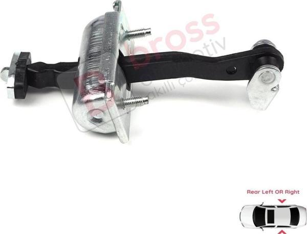 Ford Focus  MK2 C-Max MK1 Kuga MK1  İçin Arka Sağ veya Sol Kapı Gergi Yayı 1641573 - Image 1