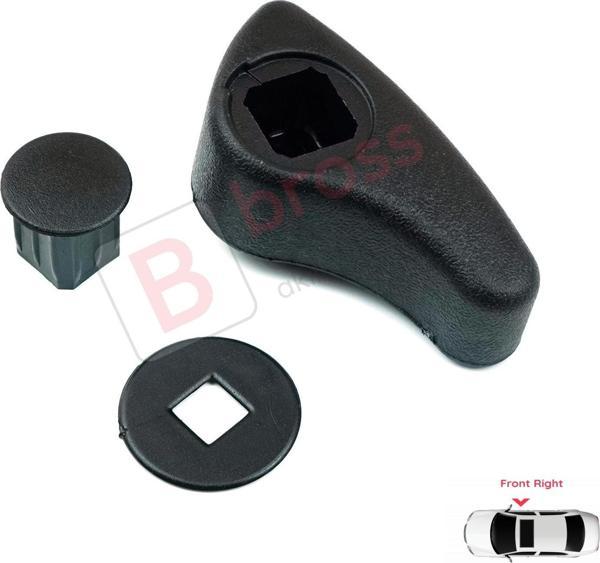 Renault Megane Kangoo MK1 Trafic MK2 için Ön Sağ Koltuk Ayar Kolu 7701205079 - Image 1