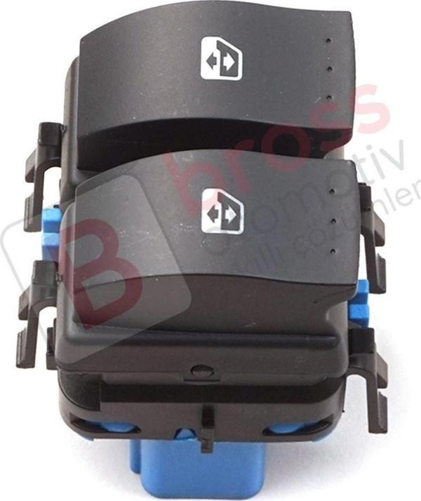 Renault Megane Scenic 2 için İkili Cam Düğmesi 8200107772 - Image 1