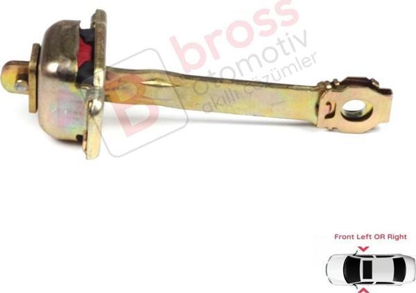 VW Transporter T4 1990-2004 İçin Ön Sağ veya Sol Kapı Gergi Yayı 701837249A  - Image 1