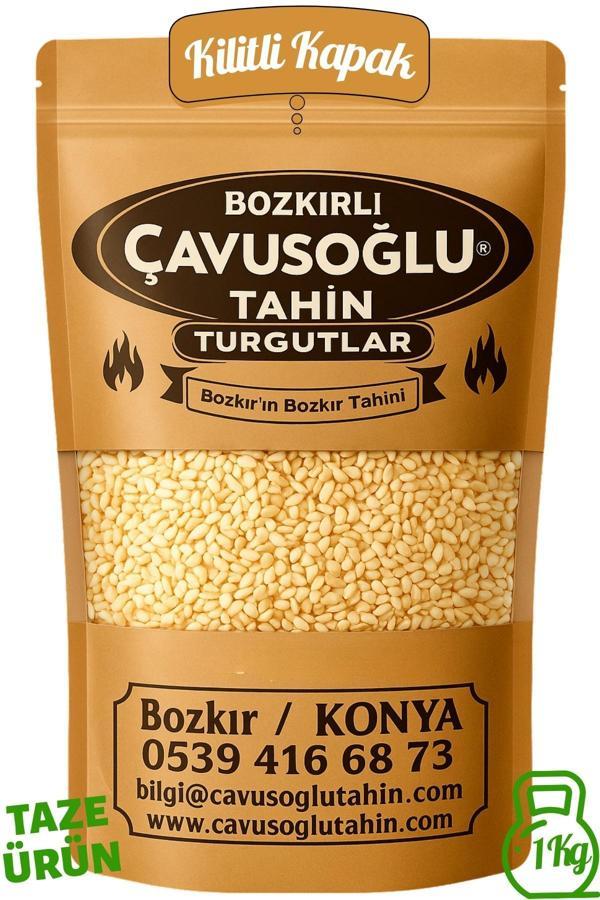 Bozkırlı Çavuşoğlu Çiğ (KAVRULMAMIŞ) Beyaz Susam 1000g - Image 1